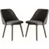 Elliata Dining Chairs - Slate Grey, Fabric