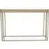 Ellice Console Table - Gold, Glass