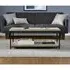 Ellicott Coffee Table with Undershelf - Grey, Oak