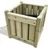Ellijay Square Planter - Natural, Wood