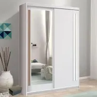 Elmira 150cm Wardrobe with Sliding Doors - Anderson Pine