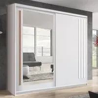 Elmira 200cm Wardrobe with Sliding Doors - Anderson Pine