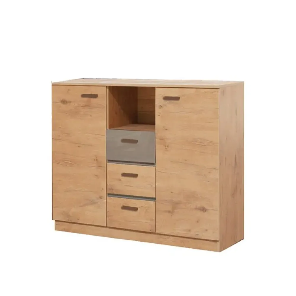 Elmira Sideboard with Storage - Lancelot Oak