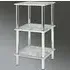 Eloy Wooden Shelving Unit with Chrome Frame - Concrete