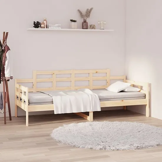 Elstan Single Day Bed - Natural, Pine Wood image