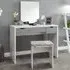 Elstow Dressing Table Set with Mirror - White, Grey