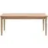 Elvira Extendable Dining Table - Natural, Oak