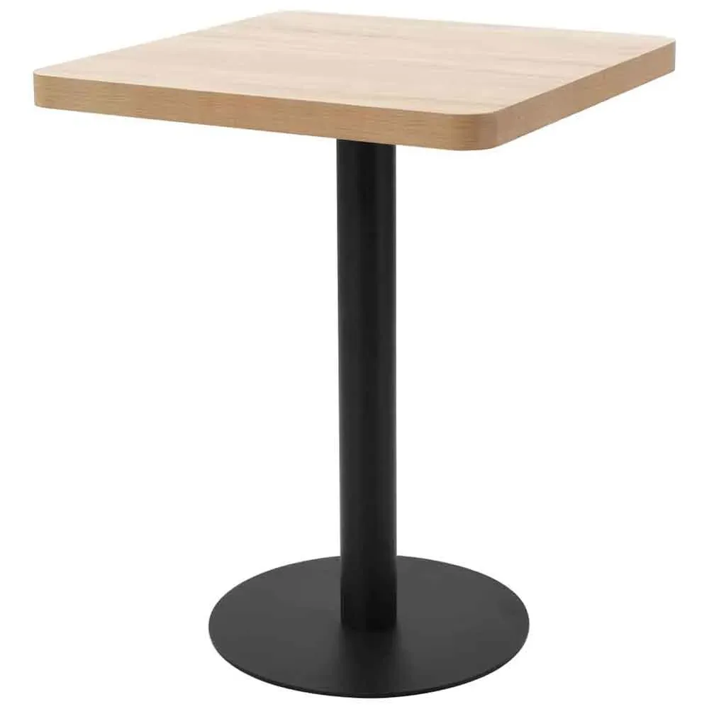 Elwood Square Bistro Table - Light Brown, MDF product