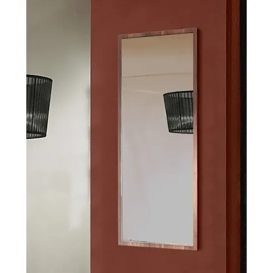 Emission Wall Mirror - Walnut