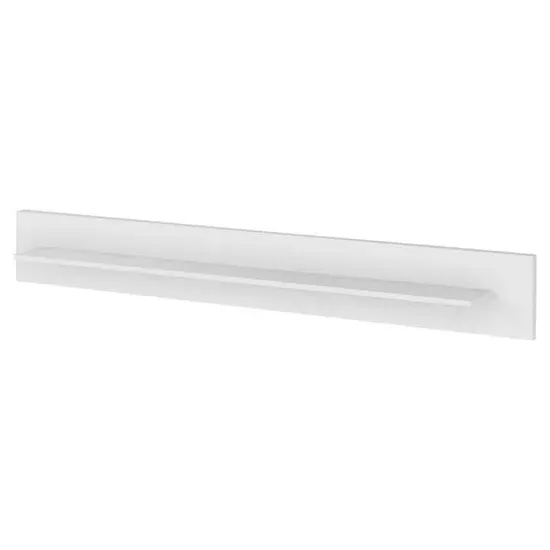 Emory Wall Shelf - White, High Gloss MDF product