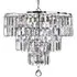 Empire 5 Light Pendant Light - Chrome, Crystal