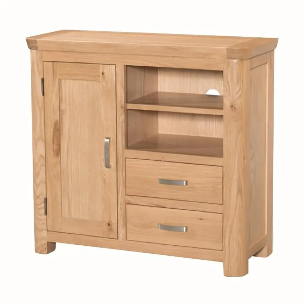 Empire Sideboard with 1 Door 2 Drawers - Oak image