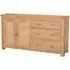 Empire Sideboard with 2 Doors 3 Drawers - Oak