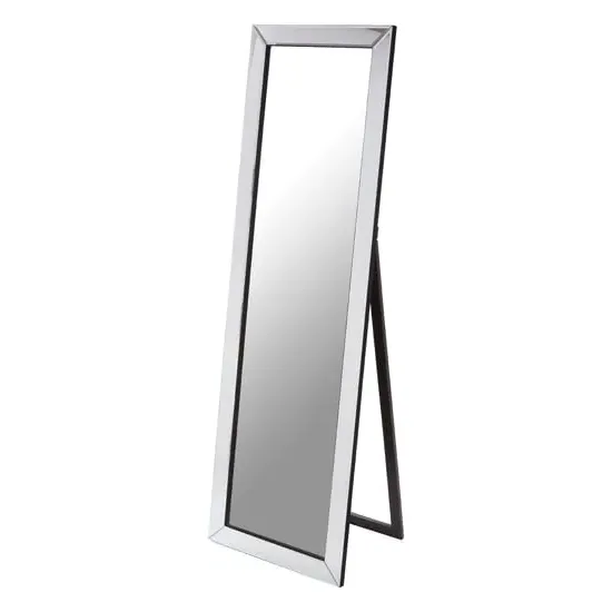 Emtin Rectangular Cheval Mirror - Silver