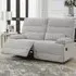 Encino 2-Seater Recliner Sofa - Grey, Fabric