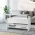 Engin Lift-Up Coffee Table with Storage - White