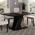 Enna Rectangular Dining Table - Black, MDF