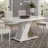 Enna Rectangular Dining Table - White, MDF