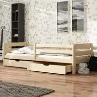 Enoch Wooden Day Bed with Storage - Pine