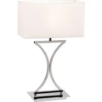 Epalle Table Lamp - Chrome, Glass alternate view