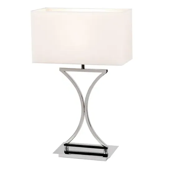 Epalle Table Lamp - Chrome, Glass product