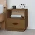 Epix Bedside Cabinet with 1 Drawer - Brown, Pine