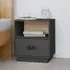 Epix Bedside Cabinet with 1 Drawer - Grey, Pine
