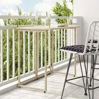 Epping Rectangular Folding Dining Table - Beige, Rattan