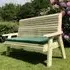 Erog 3-Seater Garden Bench - Natural