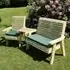 Erog Garden Trio Seating Set with Table - Natural
