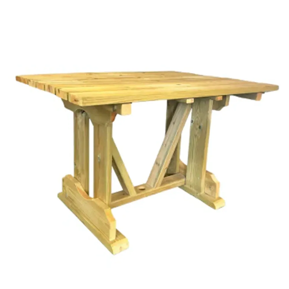 Erog Outdoor Dining Table - Natural, Scandinavian Redwood product