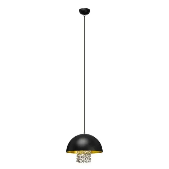 Eromay Pendant Light with Crystals - Black image