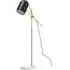 Essen Floor Lamp - Black, Marble