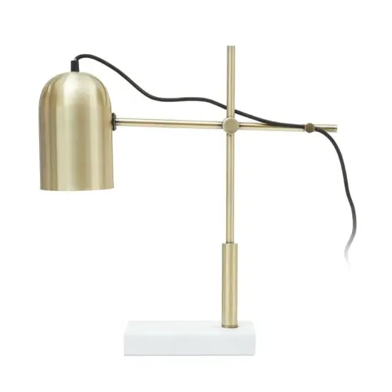 Essen Table Lamp - Gold, Marble image