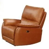 Essex 1-Seater Recliner Sofa - Tan, Faux Leather