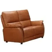 Essex 2-Seater Sofa - Tan, Faux Leather