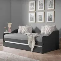 Esslingen Daybed with Guest Bed - Anthracite, MDF