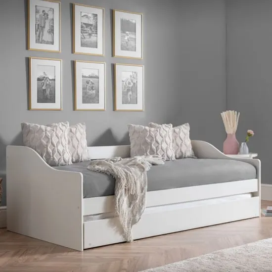 Esslingen Daybed with Guest Bed - Surf White, MDF