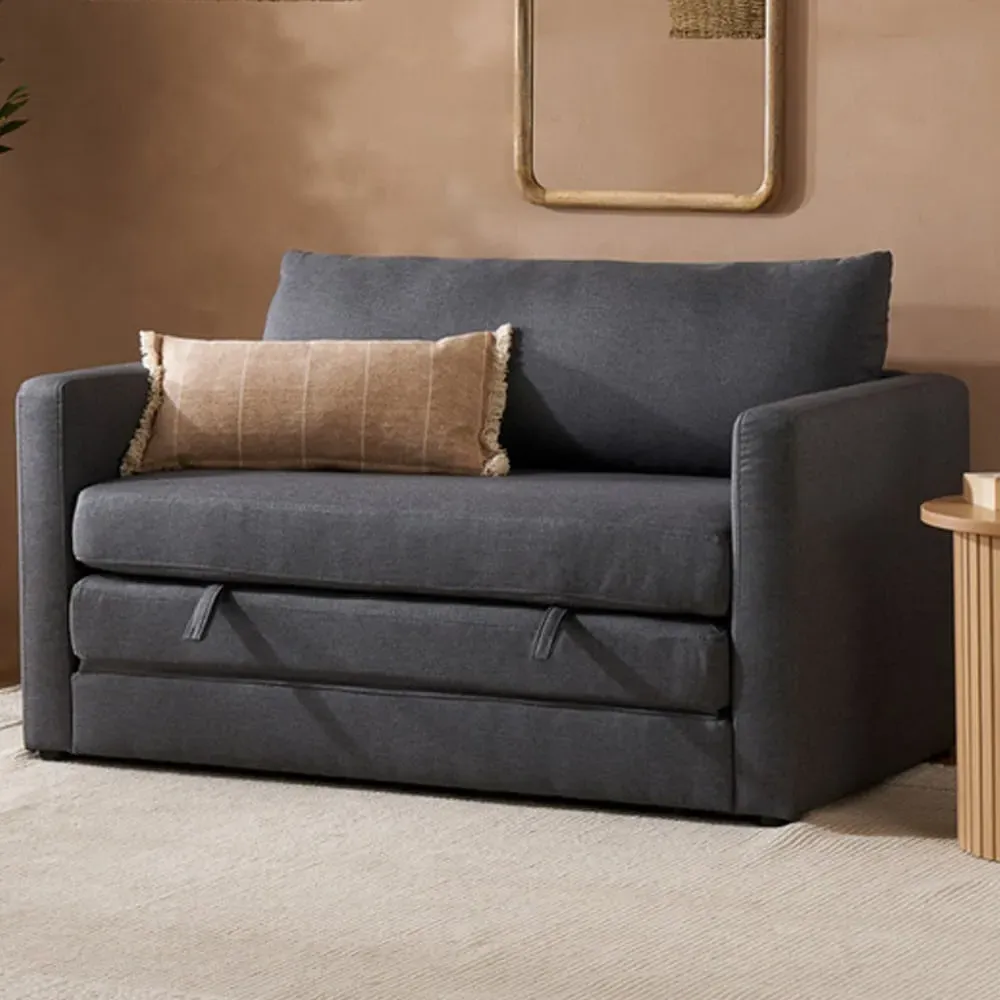 Estero Fabric Sofa Bed - Grey image