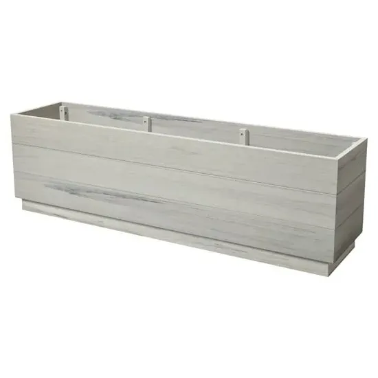 Etax Rectangular Planter - Whitewash