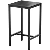 Etax Square Bar Table - Black