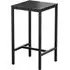 Etax Square Bar Table - Black