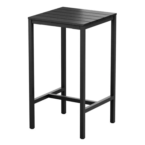 Etax Square Bar Table - Black