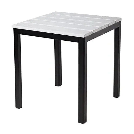 Etax Square Dining Table - Whitewash