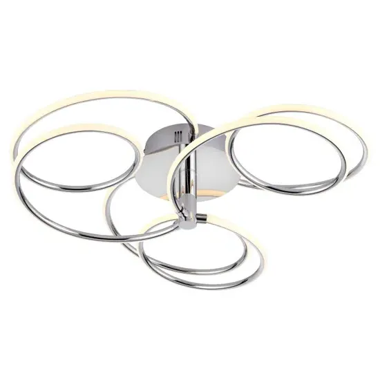 Eterne Large Wall Ceiling Light - Chrome, Steel product
