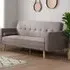 Ethane Sofa Bed - Grey, Fabric