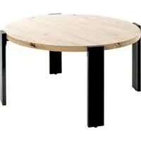 Eufaula Coffee Table with Frame - Black, Oak