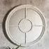 Evanston Round Wall Mirror - White