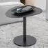 Evanston Triangle End Table - Black, Metal