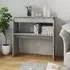 Everill Console Table with Undershelf - Grey Sonoma Oak